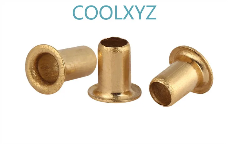 20 шт. заклепки из медной проволоки в форме глаза с отверстием меди виде