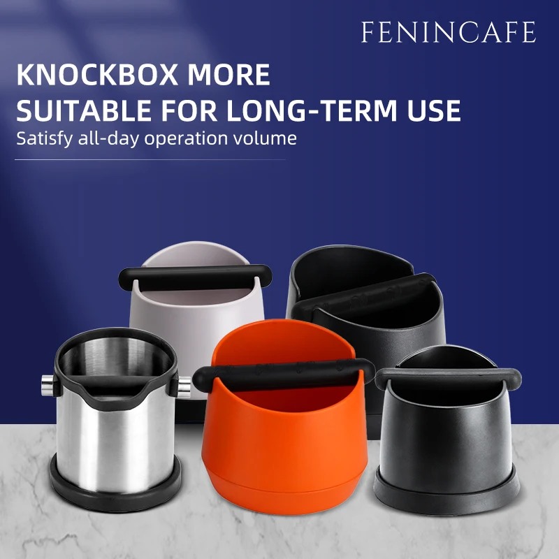 Горячая Распродажа Кофе Измельчить Knock Box и эспрессо ящика сброса черные
