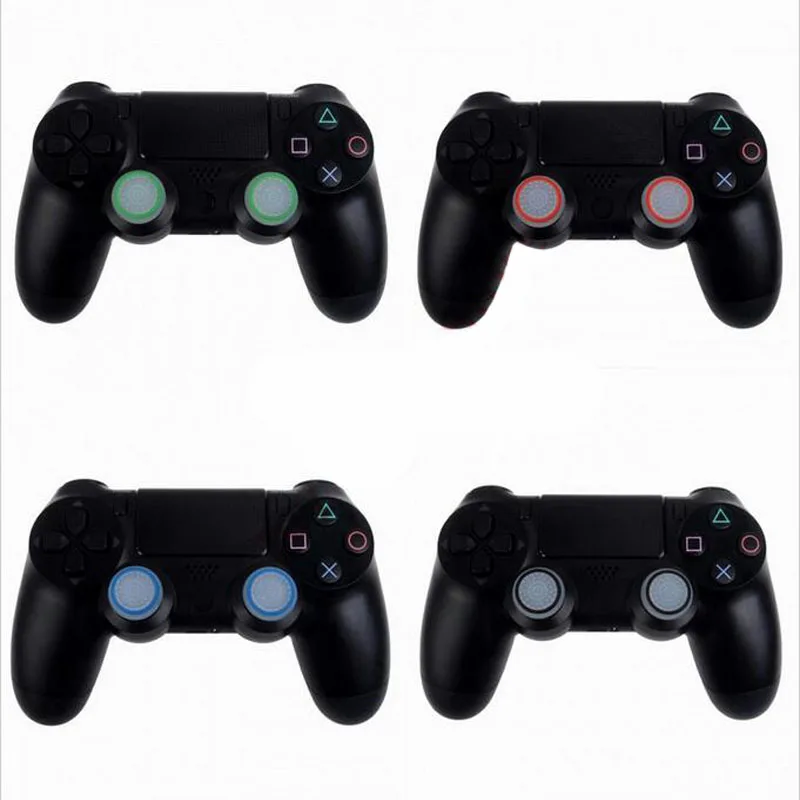 Накладки на джойстик ThumbStick Grips Cap Skin Analog Joystick Cover Case для геймпадов Sony PlayStation Dualshock 3/4 PS3 PS4 Xbox One 360 Controller.