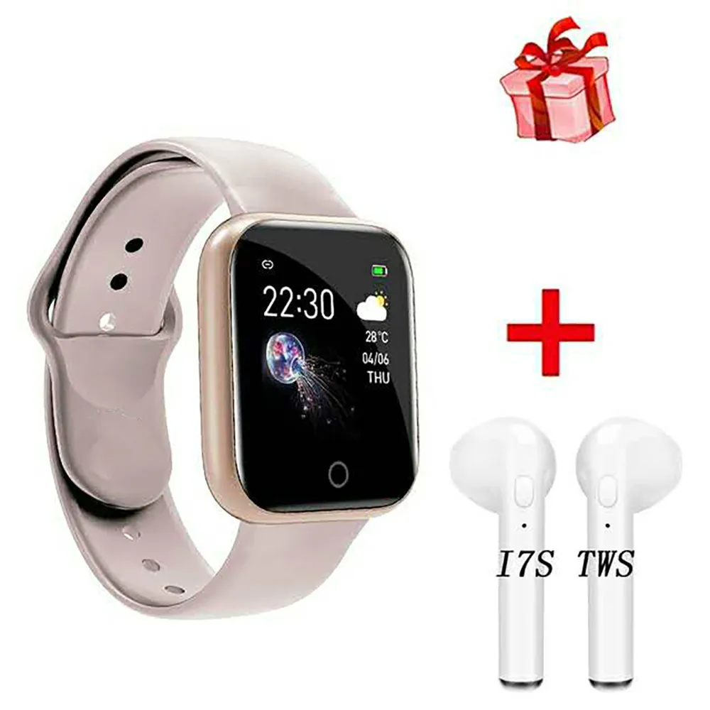 

I5 Women Waterproof Smart Watch P70 P68 Bluetooth Smartwatch For Apple IPhone Heart Rate Monitor Fitness Tracker D20 Metal dial