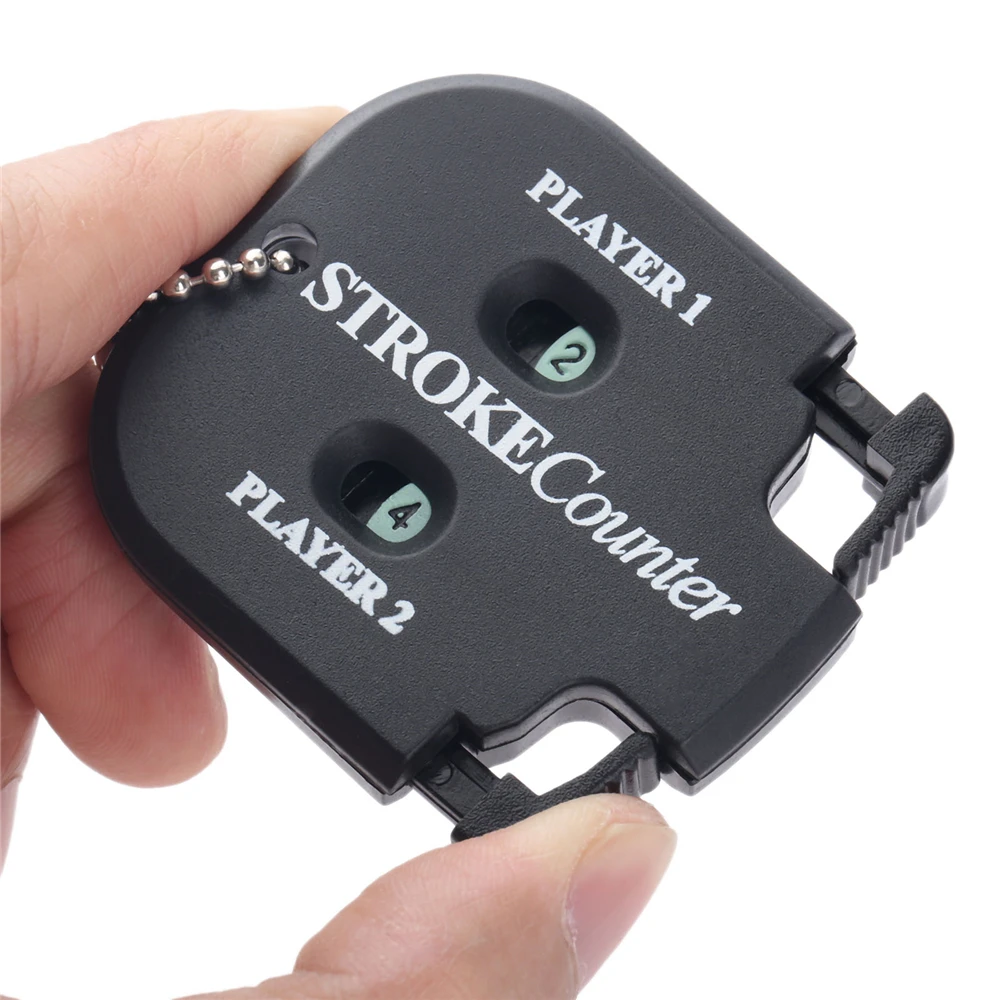 Мини Handy Golf Shot Count Stroke Putt Score Counter две цифры Scoring Keeper с брелоком для гольфа