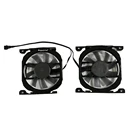 2 шт.компл. CF-12815S GPU радиатор Графика вентилятор для Эльза GeForce RTX 2070 S.A.C GTX 1060 GTX 970 960 GTX760770 карты для замены