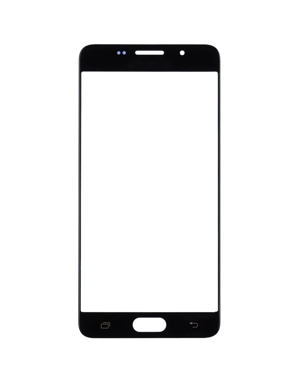 Защитное стекло &quotПолное покрытие&quot для Samsung A510F (A5 2016) Черное Салфетки в