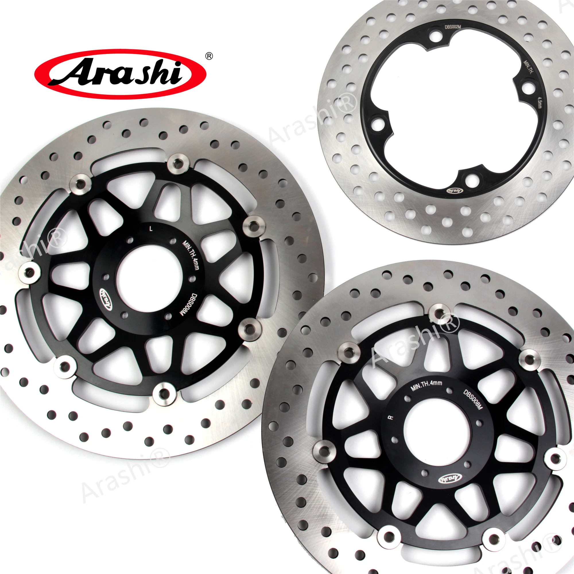 Тормозные диски ARASHI для HONDA CB N 400 1992 1984 1985 1987 1988 CB400N передние и задние тормозные