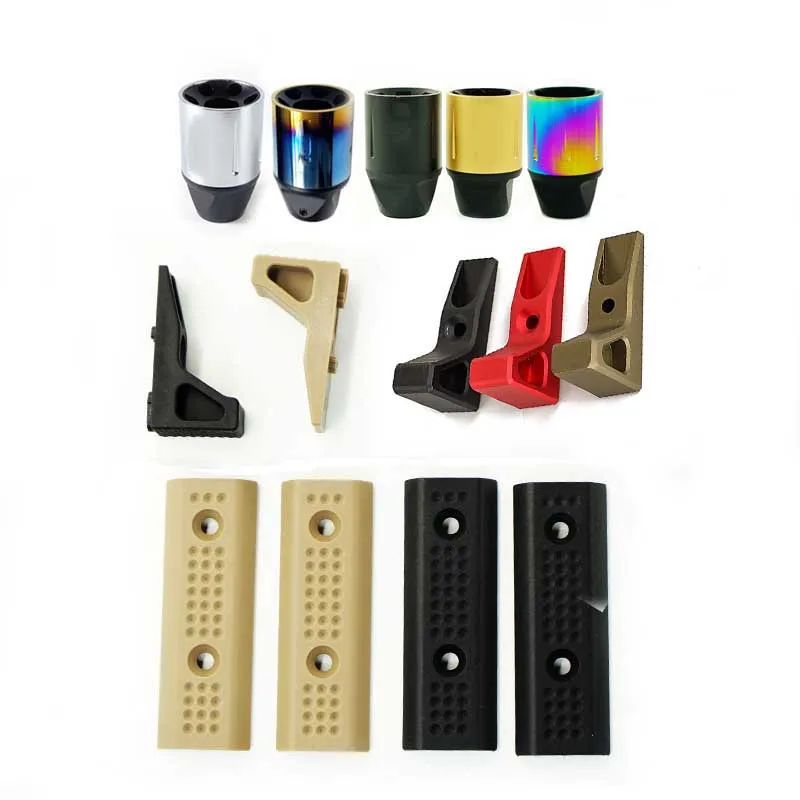 

Nylon M-LOK/KEYMOD Version Outdoor Sport Handstop Upgrade Material CQB BD556 Jinming Gel Ball CS Game DIY