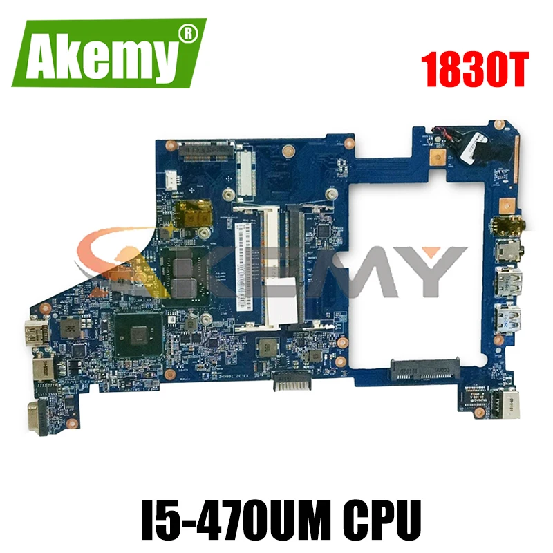 

AKEMY 48.4GS01.02N MBPTS01001 MB.PTS01.001 для acer aspire 1830T для шлюза EC19C Материнская плата ноутбука HM55 DDR3 I5-470UM Процессор