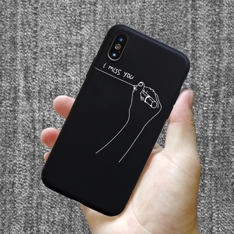 Модный силиконовый чехол с узором для iPhone 11 PRO 7 6 6S 8 Plus X 5 S 5S SE XS Max XR матовый