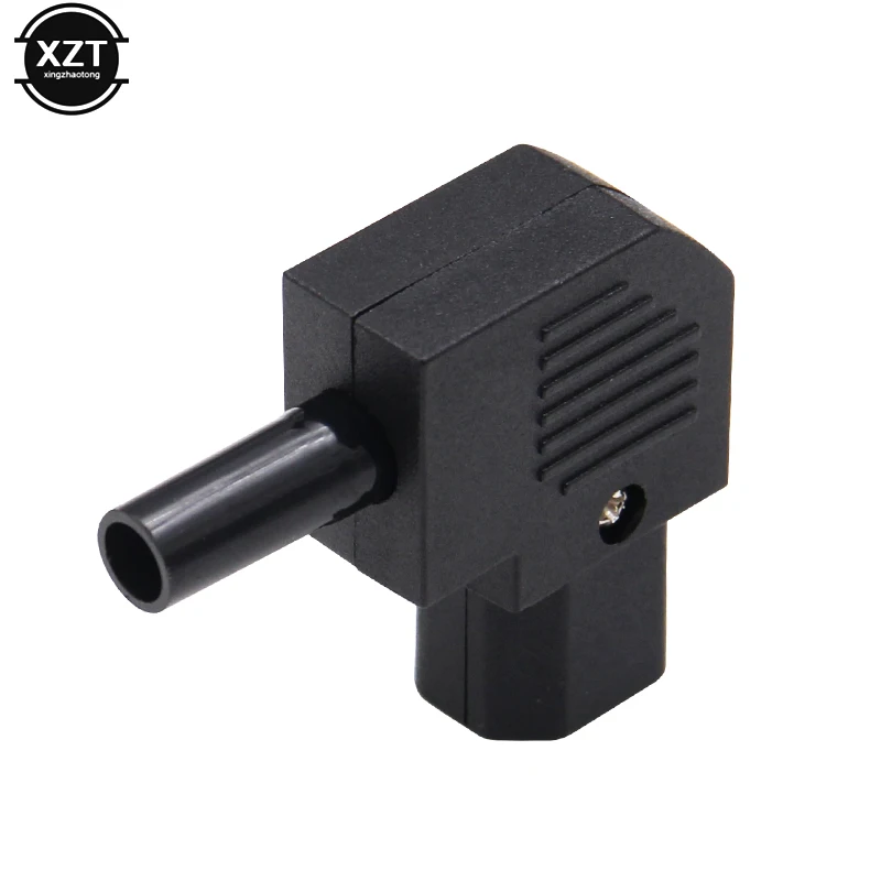 1 шт. горизонтальный разъем питания IEC C13 с левым углом перезаряжаемый 125 в 250 10 А 90