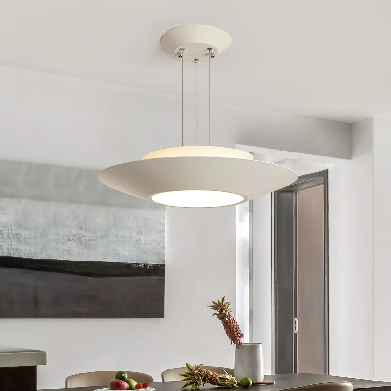 

Modern Nordic Minimalist Art Deco Living Room Lamp Dining Room Creative Ufo Personality Round Bedroom Cafe Bar Lamp Lighting E27