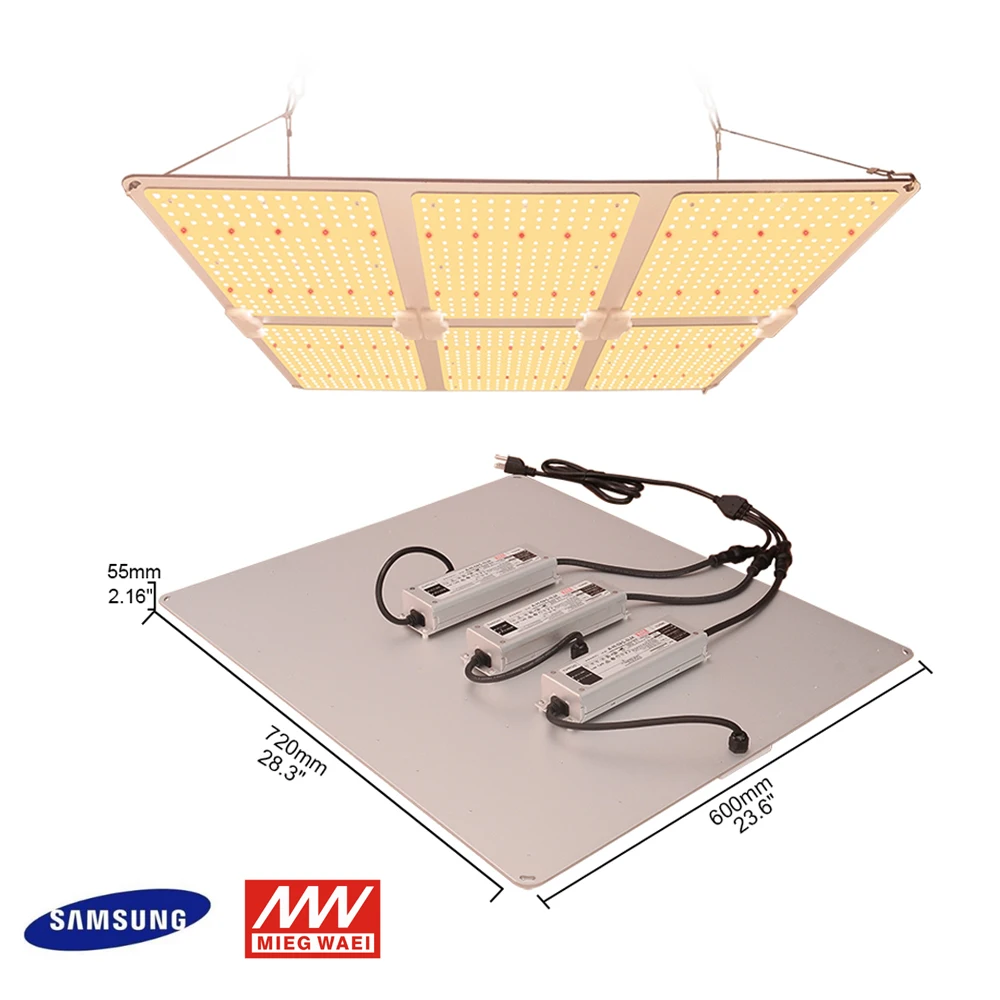 Квантовая плата Samsung LM301B с регулируемой яркостью 6000 Вт светодиодная промышленная