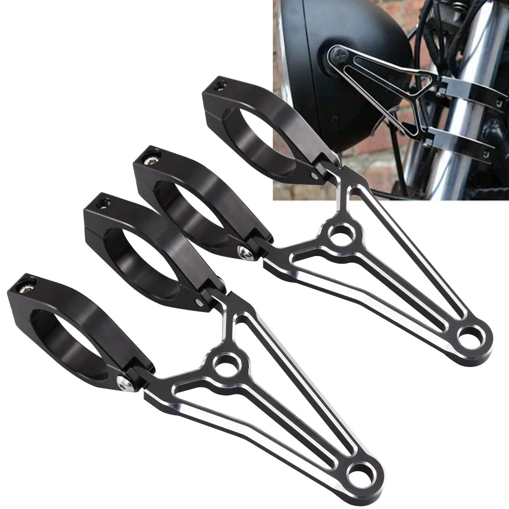 Держатель для вилки 41 мм алюминиевые аксессуары мотоциклов с отверстием сигнала