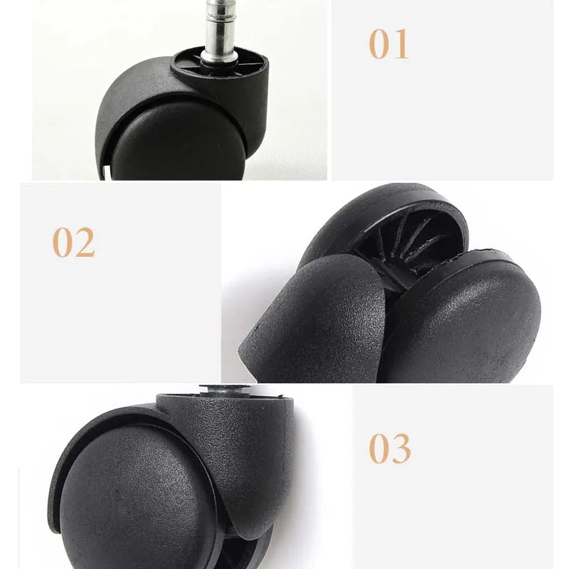 1 шт. 2 дюйма Стержень Универсальный бесмушные черный заклинателя нейлоновое