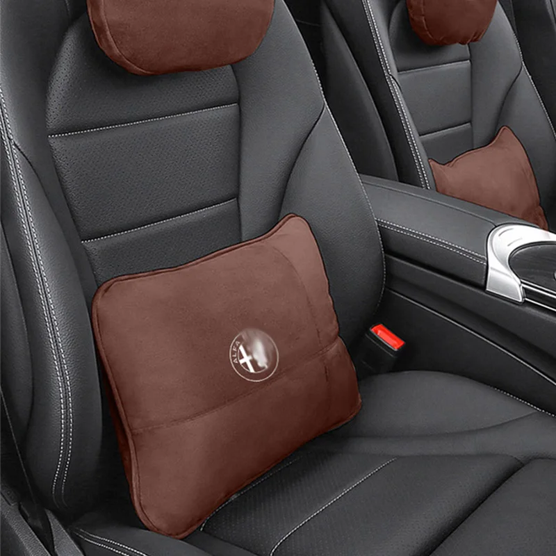 

Прокат пены памяти кресло с подголовником задняя поясная подушка для Alfa Romeo Giulia автомобильные аксессуары интерьера
