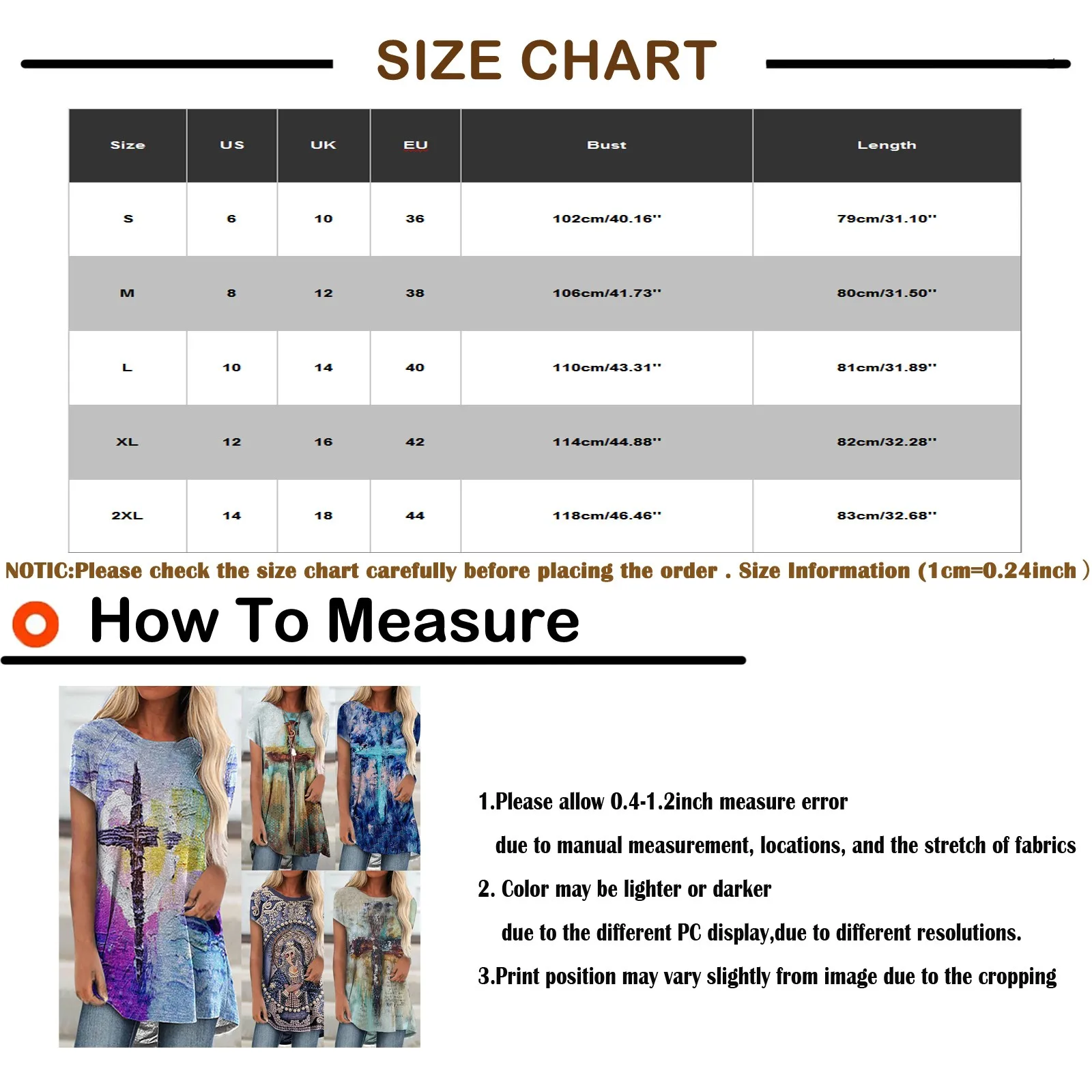 

4# Women's Vintage T-shirts Cross Print Summer Casual T Shirt Short Sleeve Pullover Women Clothing Leisure T-shirts Ropa Mujer