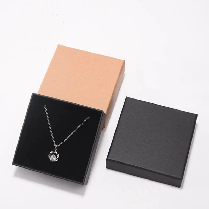 Квадратный органайзер для ювелирных изделий коробка помолвки 9*9*3 5 см 30cs/Лот