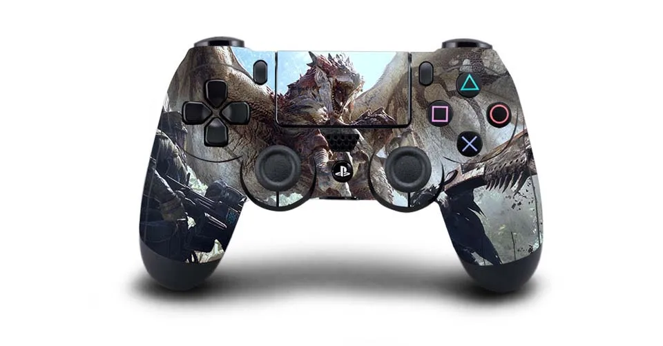 QBTM1009 Виниловая наклейка для PS4 беспроводной контроллер геймпад Защитная крышка наклейка для Playstation 4 контроллер Джойстик - Цвет: QBTM1009