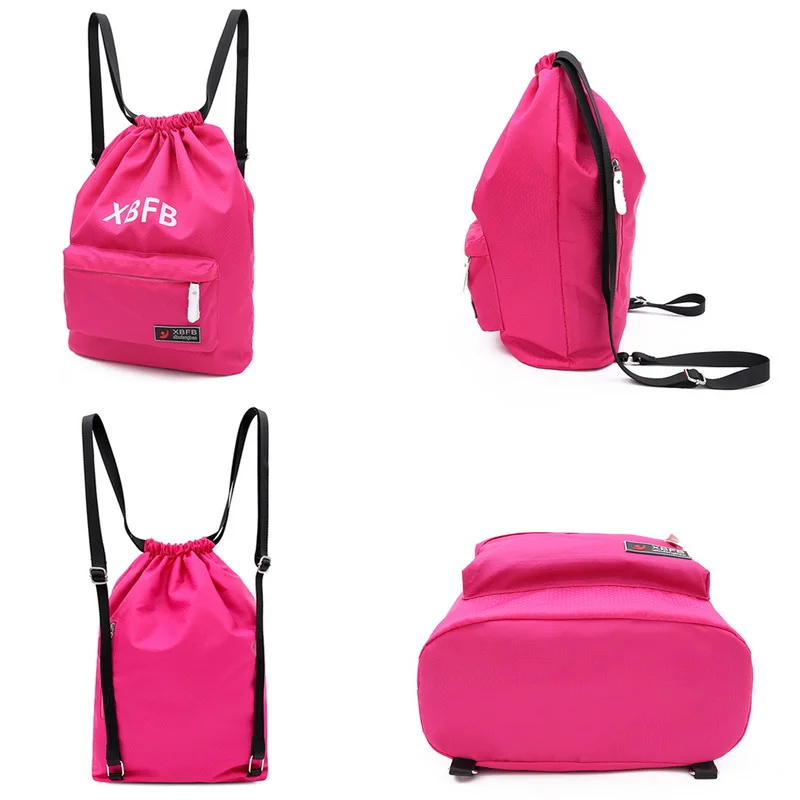 Vertvie Beach Backpack Portable Waterproof Gym Swim Pool Drawstring Bag Adjustable Dry Wet Separated Sport Equipment Bags Unisex | Спорт и