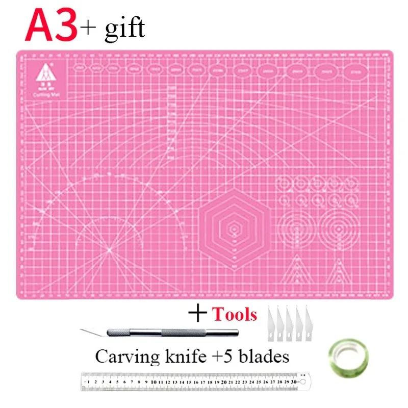 A3 зажим с новейшей большой бумажной подкладкой модель русалки резиновый режущий