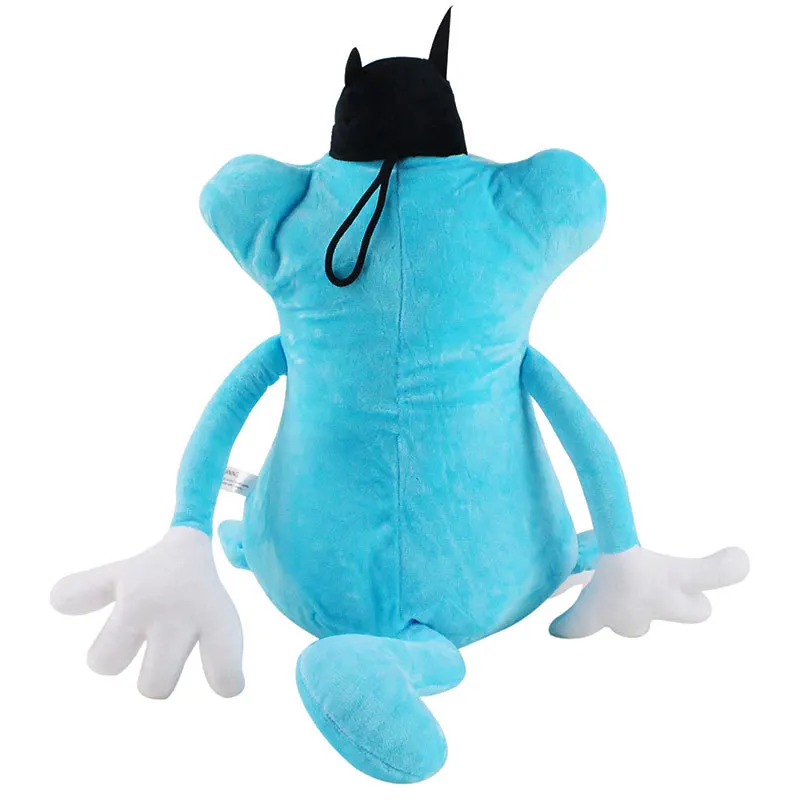 Французская мультяшная плюшевая кукла Oggy и тараканов 37 см