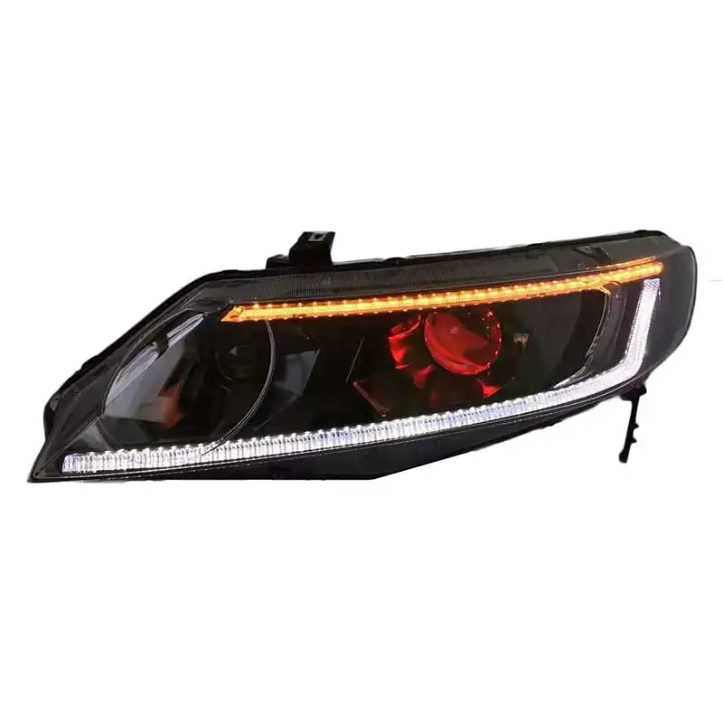 АКД Автомобиль Стайлинг фара для Honda Civic фары 2006-2011 Civic FD2 светодиодный фары DRL Hid Bi Xenon авто аксессуары