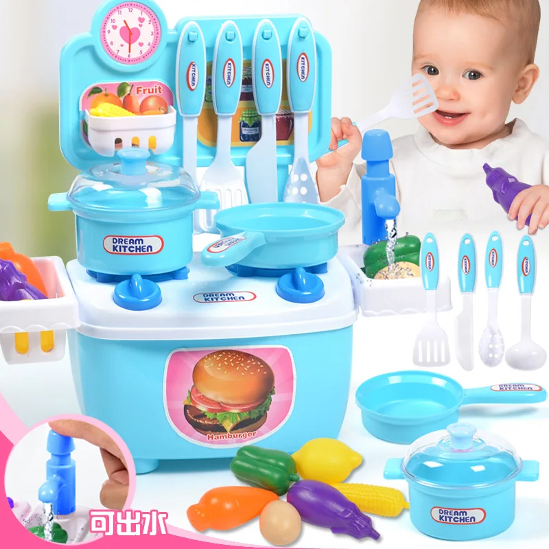 

Детский игровой домик, имитация кухни, детские игрушки, развивающие игрушки для мальчиков и девочек