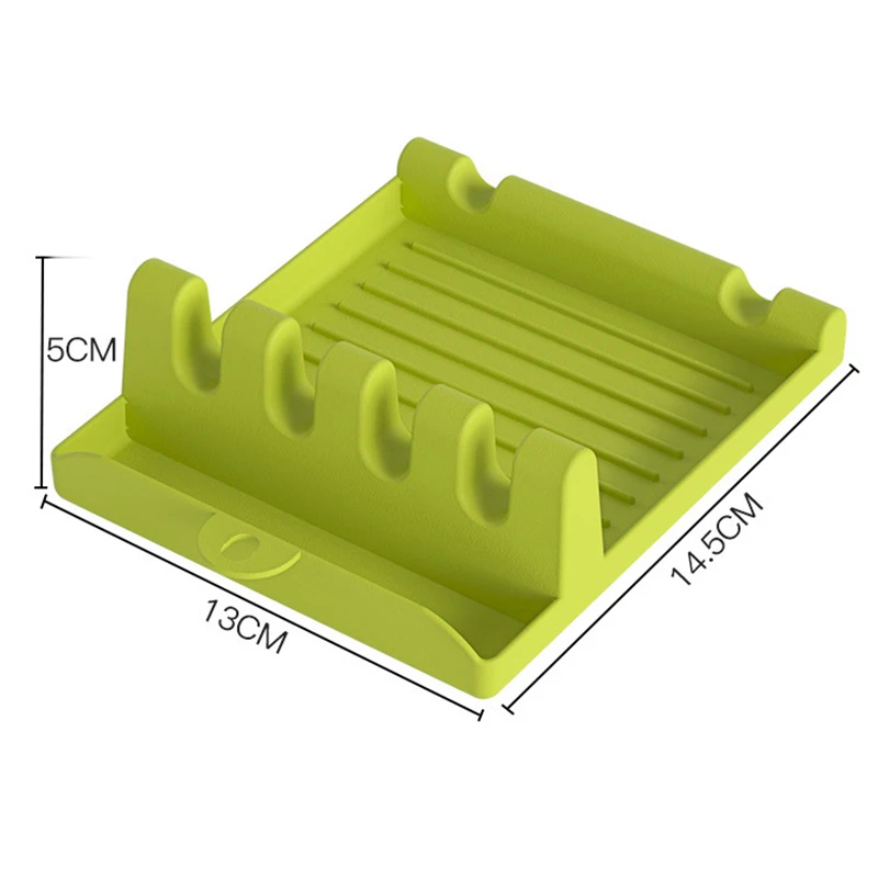 

Creative Multifunction Stand Container Spatula Ladle Shelf Spoon Rest Pot Lid Holder Rack Cover Strainer Pad Kitchen Accessories