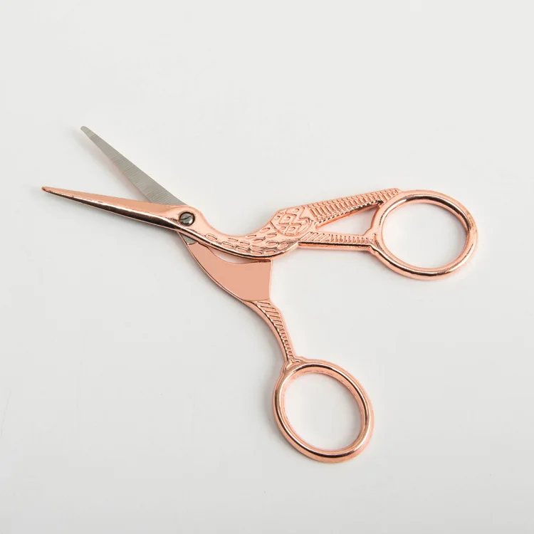 1Pcs Stainless Steel Sharp Handicraft Cut Craft DIY Shear Student Office Snip Scissor Household Paper School Stationary
