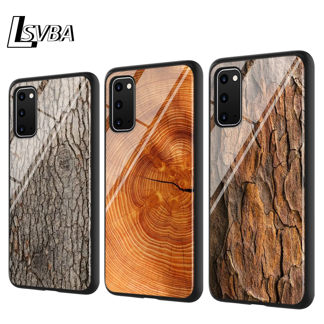 Текстурированный Деревянный чехол для телефона Samsung Galaxy Note 10 Lite S20Ultra S20 Plus A01 A21 A51