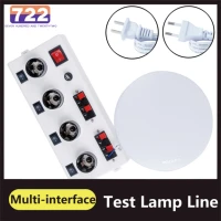 led quick test light box voltage power tester for e27 b22 e14 lamp for e27 b22 e14 lamp 1000w led lamp bulb tester