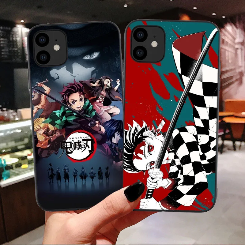 Мягкий чехол с изображением персонажей аниме для iphone 11 Pro Max 2019 X XR XS 7 8 6 6s