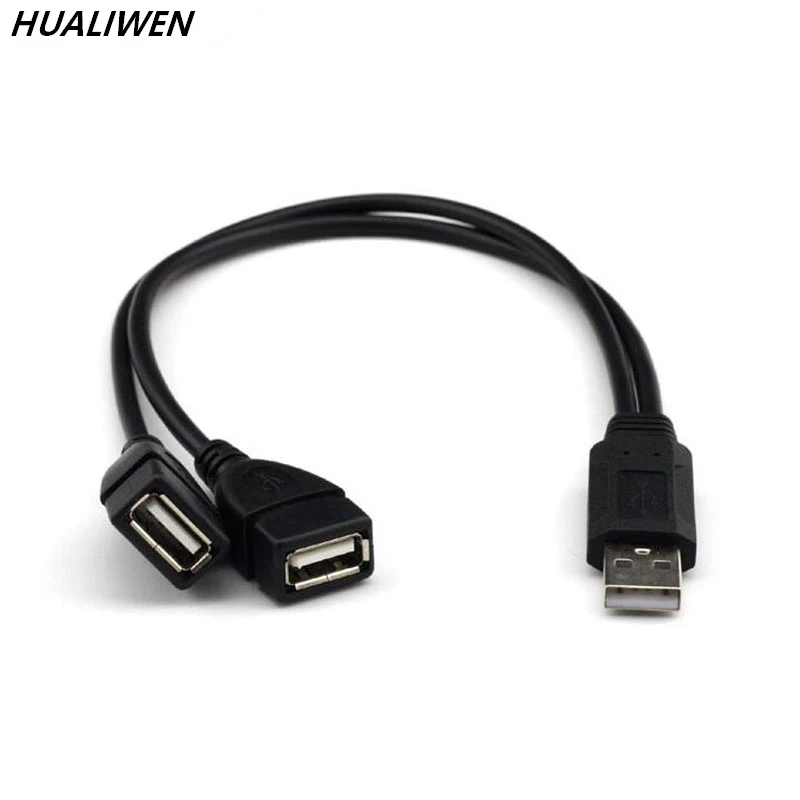 Кабель для зарядки и передачи данных JINCHI USB2.0 один два линия usb разветвитель
