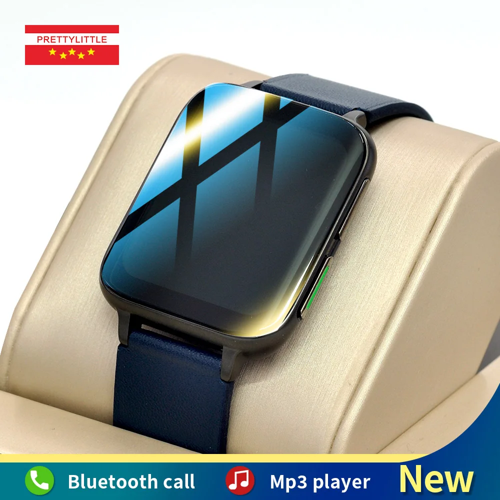 Smartver com Tela Touch para Homens e Mulheres Reprodução de Música Compatível com Android e Ios Ecg-novo Full Polegadas Fitness Rastreador Esportivo 2022