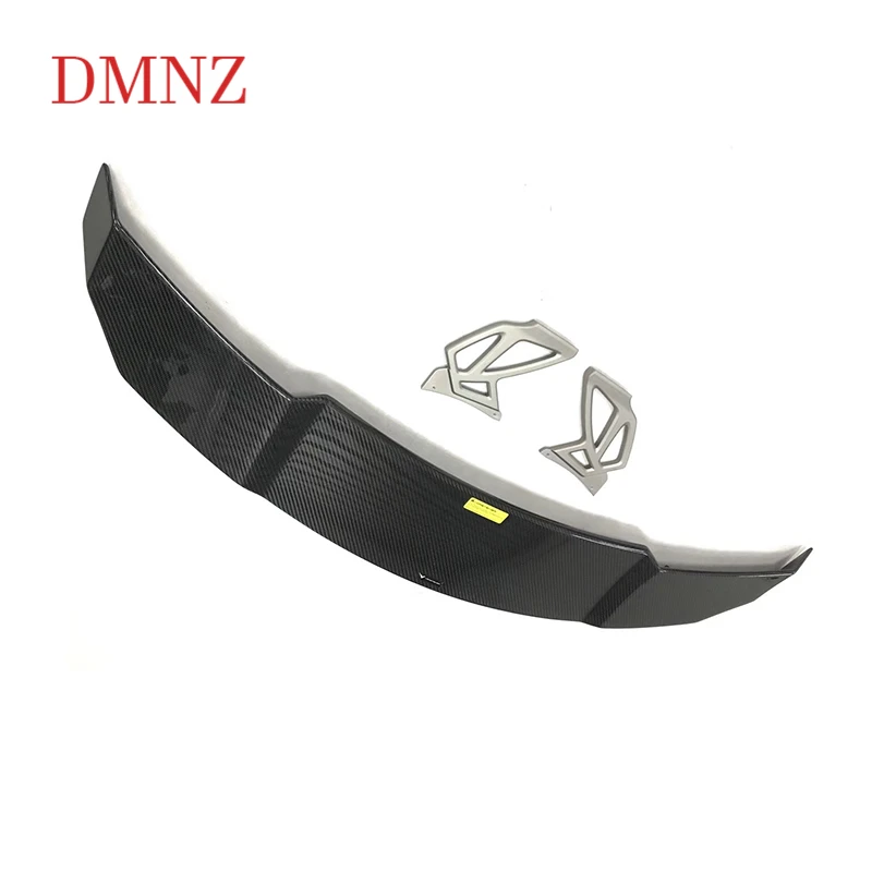 

Carbon fiber car big tail fixed wind spoiler top wing For Alfa Romeo giulia Exterior modification Accessories