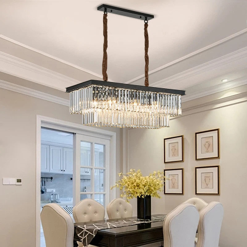 

Modern Minimalist creativity Industrial Crystal Ceiling Lights Nordic Ceiling Lamp For Dining Living room Kids Bedroom Dining Ro