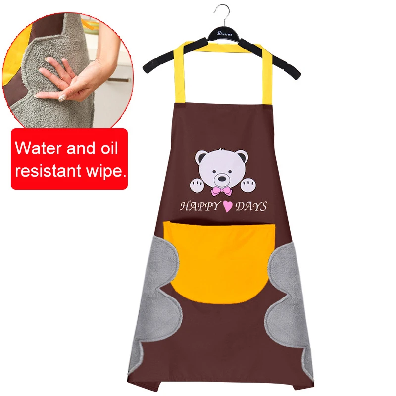 Фартук для горничных с карманами приготовления пищи выпечки платье официантки