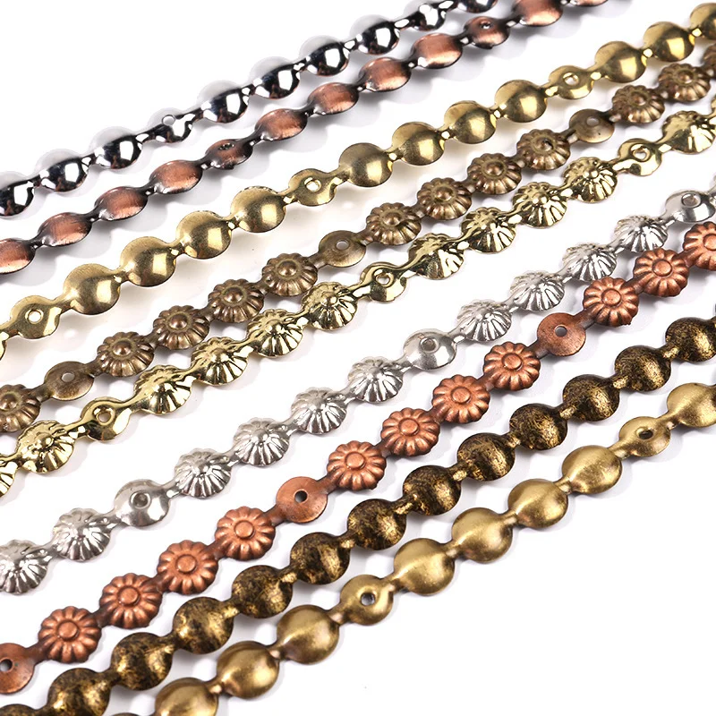 1 м обивка лак для ногтей полоски 11 мм Железный декоративный гвоздь планки ленты