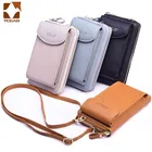 Женский кошелек через плечо, чехол для телефона, многофункциональная сумка через плечо, 2020, Модный женский кошелек, женские кошельки, Carteira