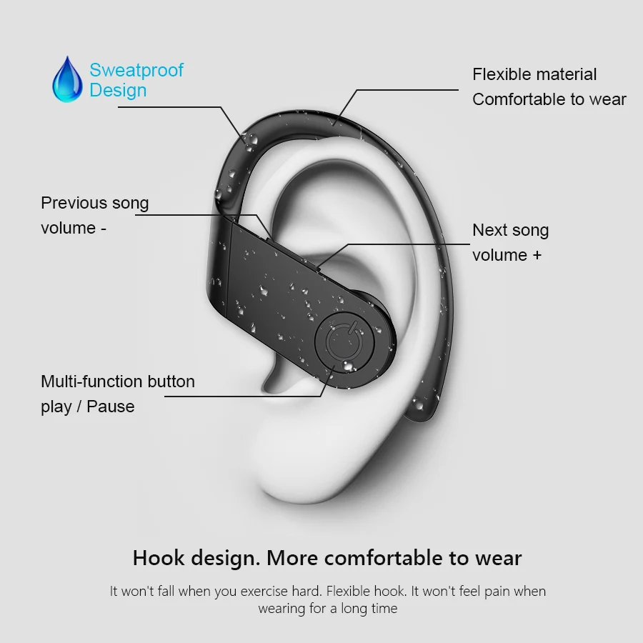 B11 Bluetooth наушники 5 0 V беспроводные вкладыши TWS стерео гарнитура Спорт