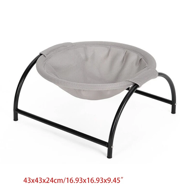 

Mesh Breathable Hammock Cat Sleeping Bed Indoor Removable Pet Lounge Removable Washable Cat Bed Soft Comfortable Litter