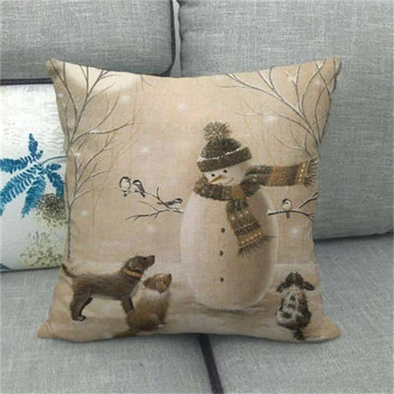 

45cm Christmas Pillowcase Christmas Decorations for Home New Year Christmas Home Decorations Christmas Gift Natale Navidad 2021