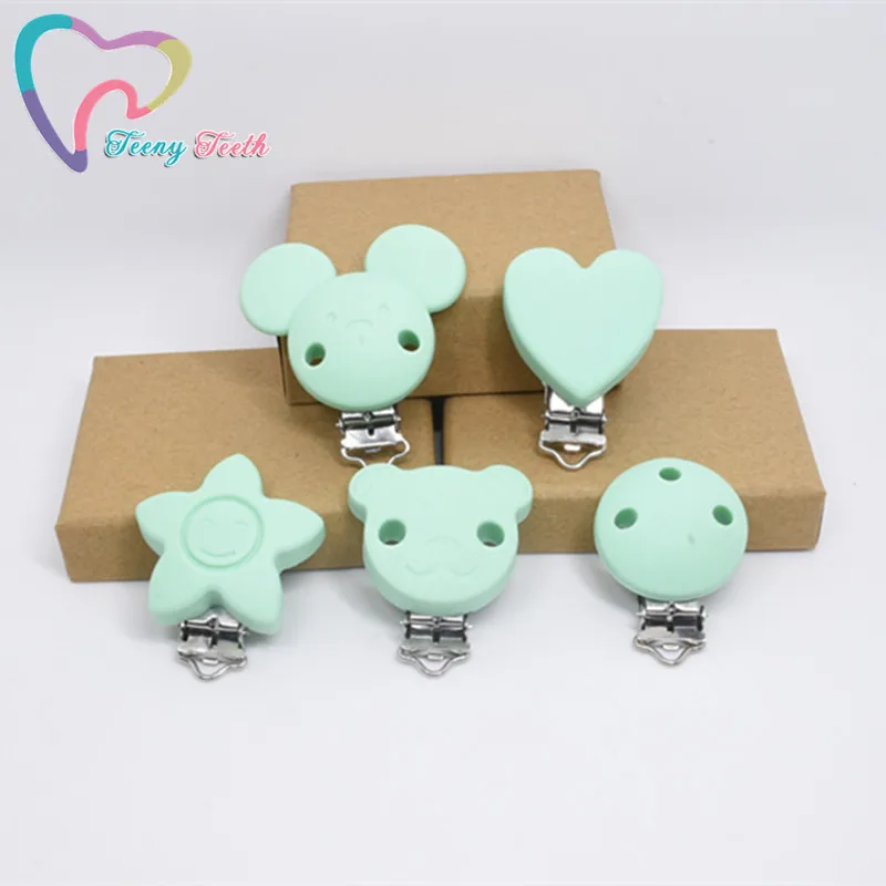 1 шт. силиконовые зажимы для соски-пустышки | Украшения и аксессуары