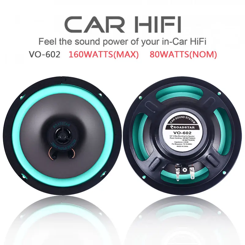 6 5 дюймов Универсальный Автомобильный Hi-Fi дверь автомобиля полный диапазон