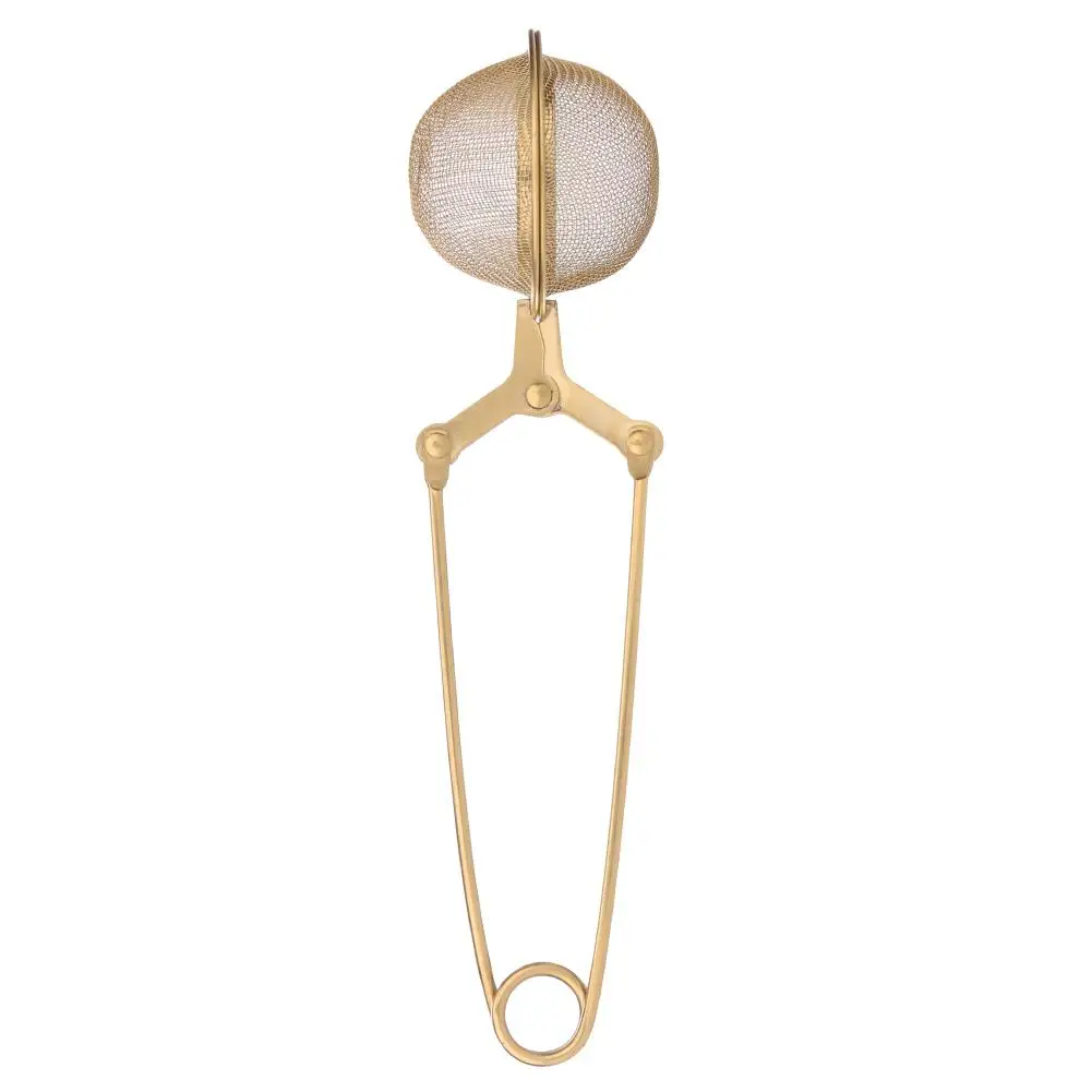 Золотой чайный горшок кружка для заварки чая сетчатая сетка из нержавеющей стали