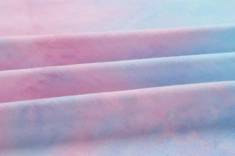 

Autumn Tie dye Print Long Sleeve O-neck T-shirt Top Women Clothes Casual Loose Fashion Korean Style Tee Streetwear Female