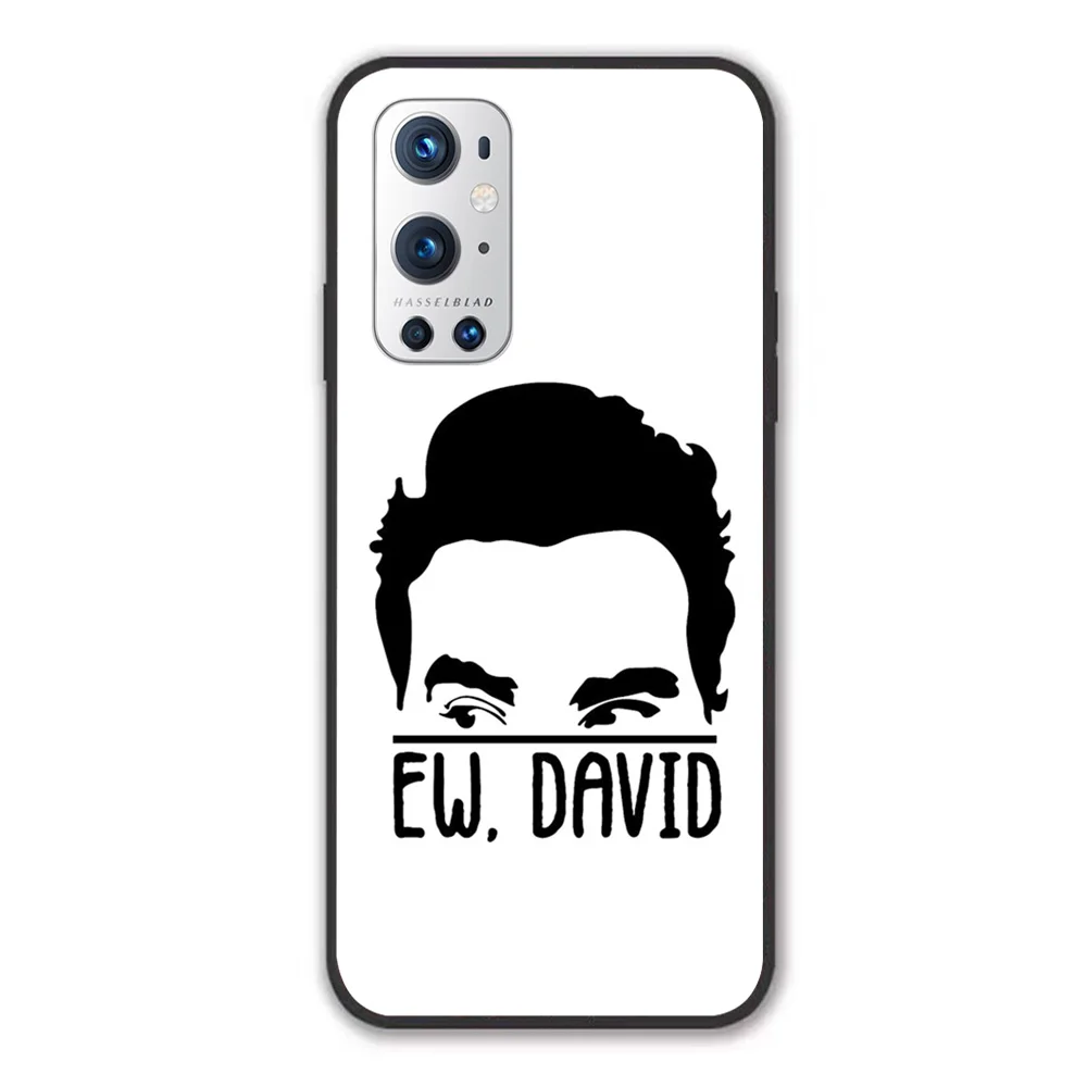 

For OnePlus Ew David on White Soft TPU Border OnePlus 7 7T 7Pro 8 8T 8Pro 9 9Pro Case