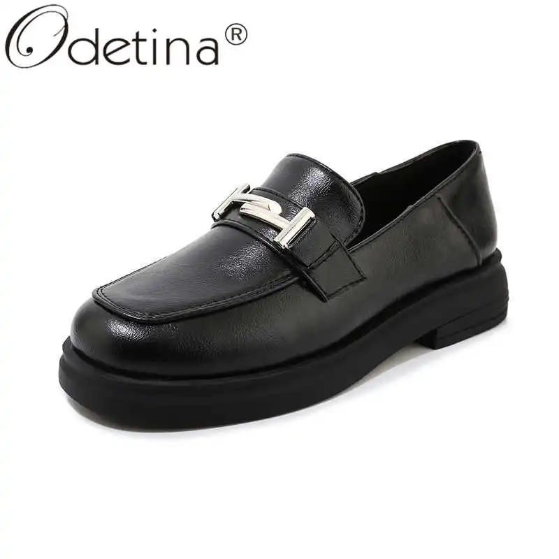 Женские Водонепроницаемые Мокасины Odetina повседневные лоферы на платформе с