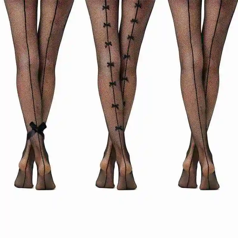 

Sexy Fishnet tights women stockings erotic fishnets Hosiery collant medias Back Seam Pantyhose femme kabaretki Line sexys M L5D3