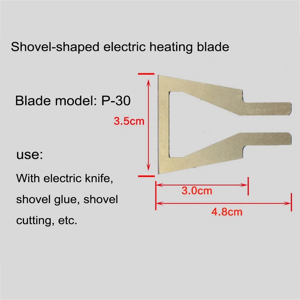 Электрическое лезвие ножа для горячего резака лезвия из никель хромового сплава