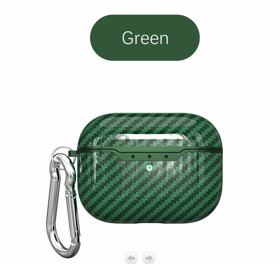 

Protective Carbon Fibre TPU Cover Lost Skin Airpods For Apple Airpod PRO Case