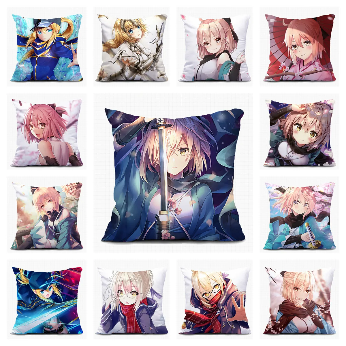 

Аниме Fate Tamamo no Mae чехол для подушки, индивидуальные декоративные наволочки для диванных подушек, чехол для домашней комнаты, домашний тексти...